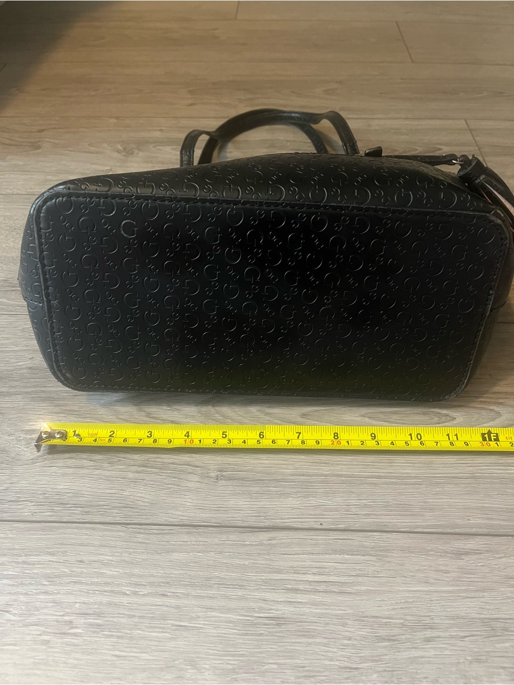 GUESS Black Tote Bag with Red Accent - Picture 6 of 16